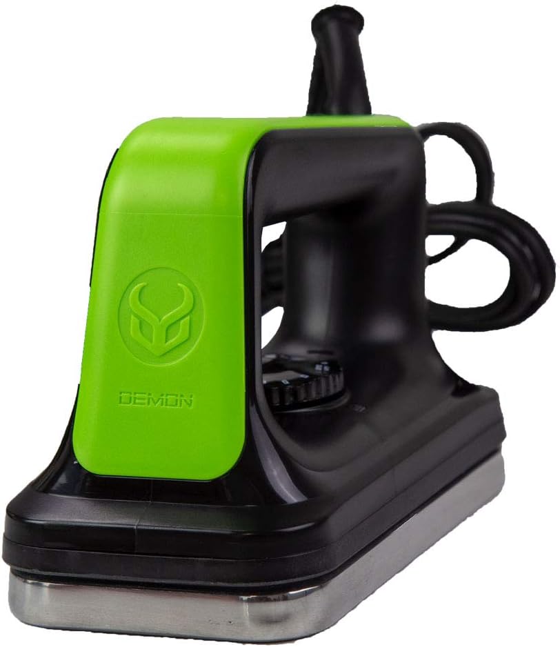 Demon Charger Plus Ski and Snowboard Tuning Kit with Iron, Wax, Vise, Brush Kit, Base Cleaner and Wax Apron