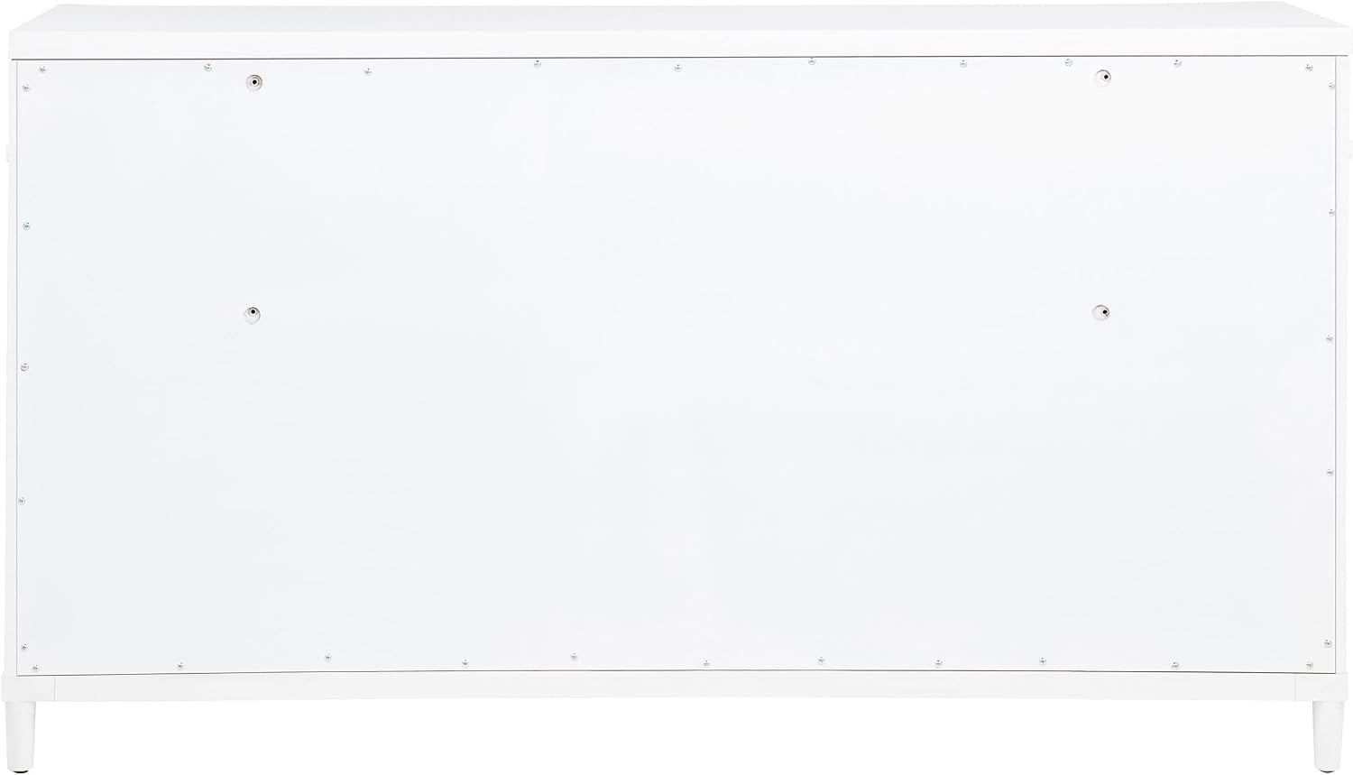 Coaster Home Furnishings - Gracemont - Wood - 8-Drawer Dresser with Felt-Lined Drawers, Brushed Nickel Pulls and Contemporary Style - Bedroom - White - 225073
