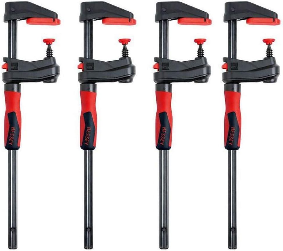 BESSEY GK60 24' GearKlamp 4-PK - Unique Clamping Solution for Tight Spaces