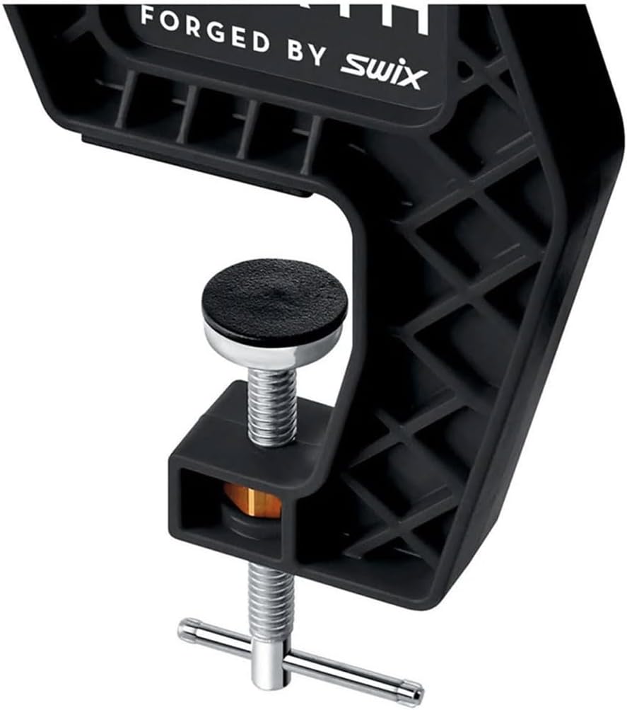 Swix T-Bar Freeride Vise, Universal Two-Piece Set for Skis, Snowboards, Black