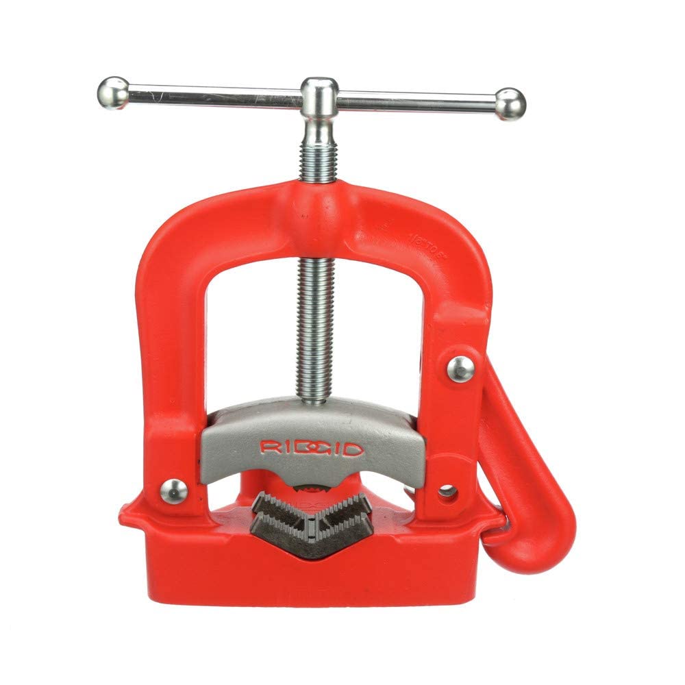 Bench Yoke Vise, 1/8-6 in Cap, 19 in. H