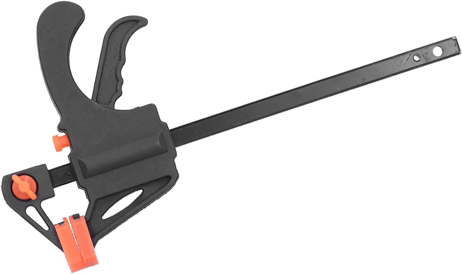 Duty 24in Ratchet Bar Clamp with Soft Pads & Storage Case Quick Release F for Woodworking,Furniture Packaging