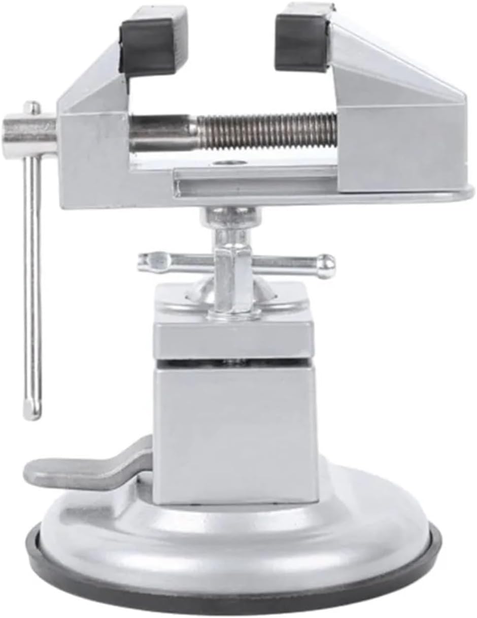 Universal Suction Cup Vise Multifunctional Bench Vise 360 Degree Rotary Vise for Holding Electric 0-53mm Clamping Range