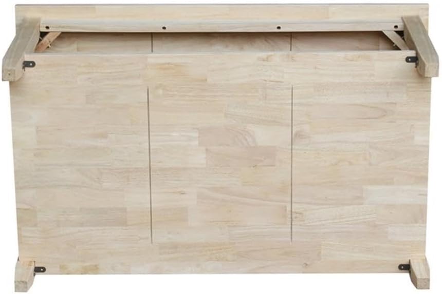 IC INTERNATIONAL CONCEPTS Solano Coffee Table Unfinished
