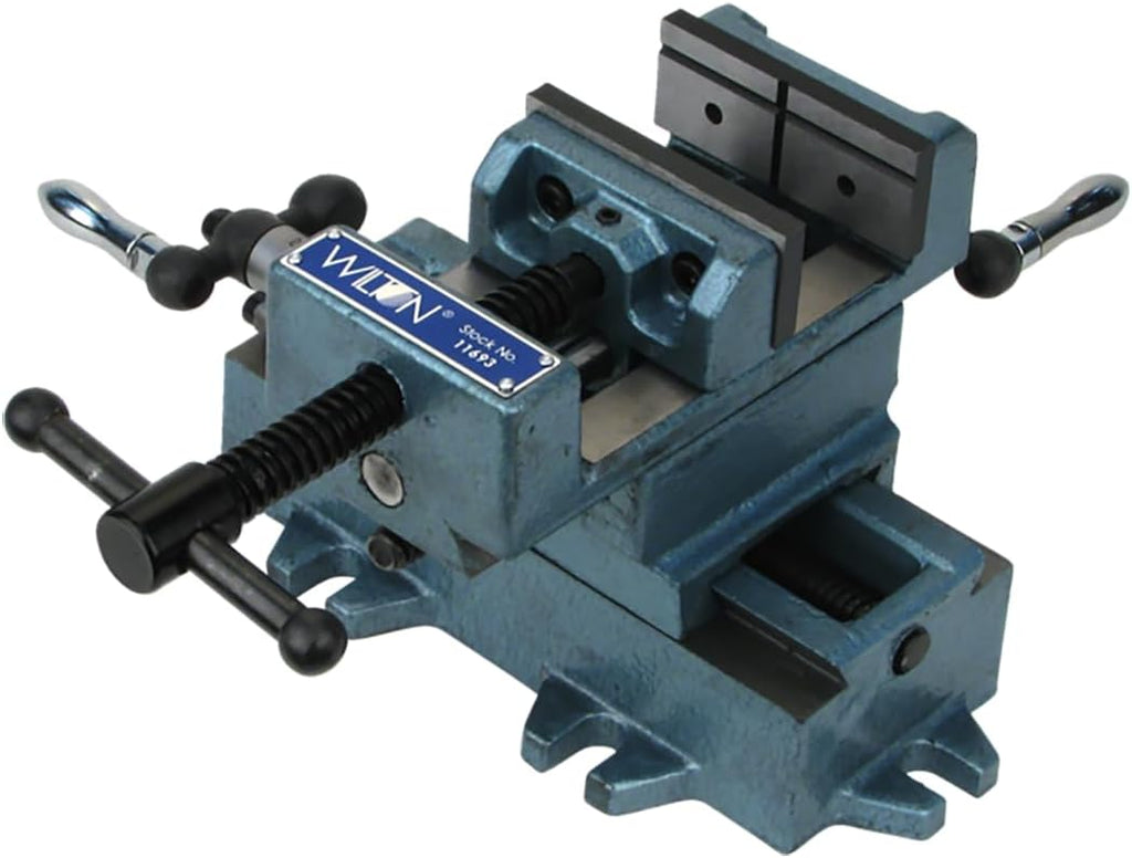 Wilton Cross-Slide Drill Press Vise, 3' Jaw Width & Max Opening, 3' Jaw Depth (Model CS3)