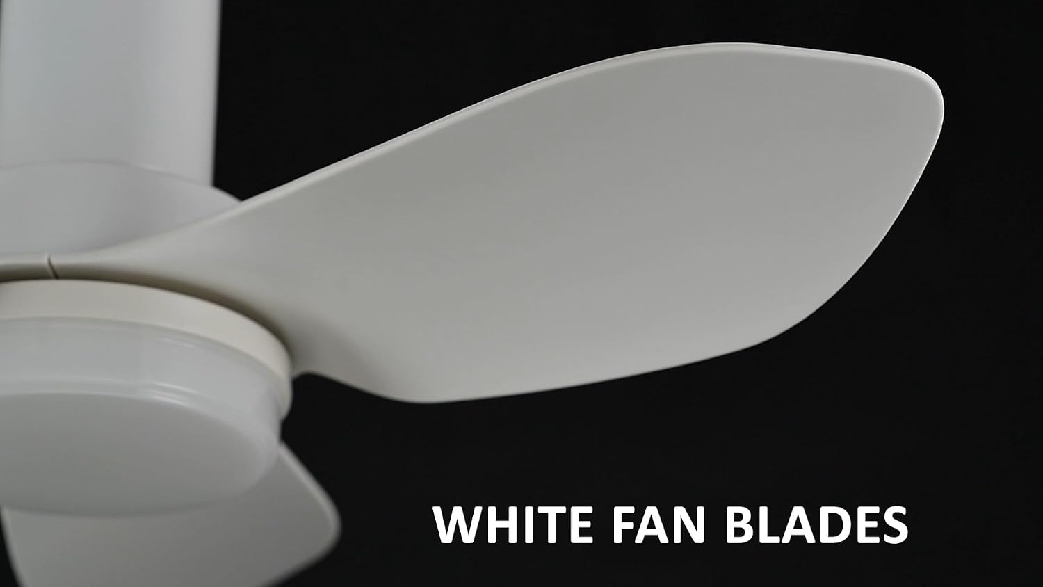 Carro 36' Low Profile Ceiling Fan with Light and Remote, Small Flush Mount Ceiling Fan with 10-speed DC Motor, Indoor & Outdoor, for Bedroom, Living room, White