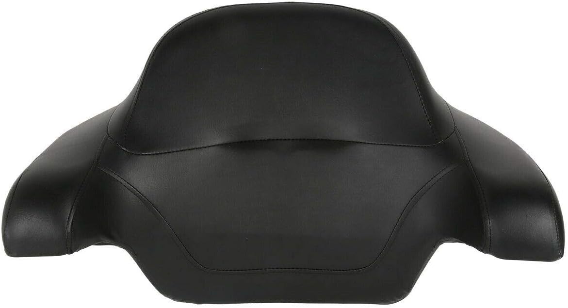 TCMT Chopped Black Lacthes Wrap Around Trunk Backrest Luggage Rack Fit For Harley 2014-2025 Touring CVO Road King Road Glide Street Glide Electra Glide Pack