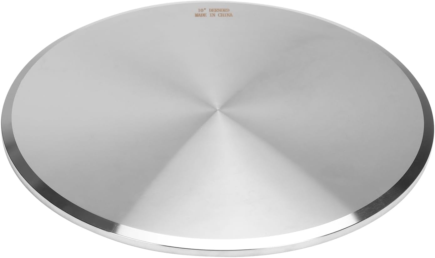 DERNORD End Cap fits Tri-Clamp Ferrule Flange Stainless Steel 304 End Cap fits Sanitary Fitting Clamp (10' (254mm) Tube OD)