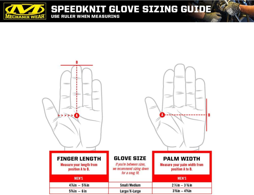 Mechanix Wear SpeedKnit Utility Work Gloves