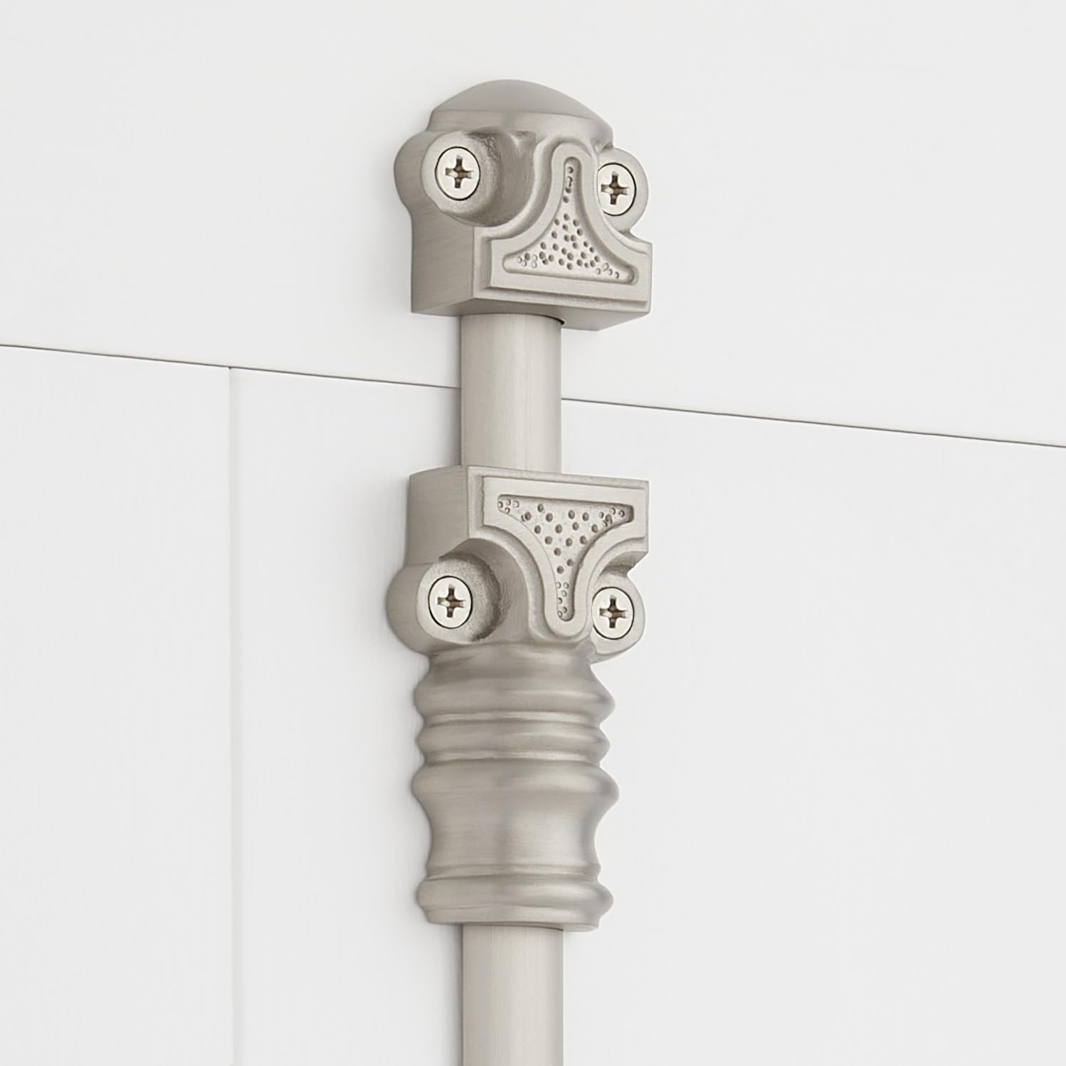 Signature Hardware 955213-4.75 Romlain 72 Inch Tall Window Cremone Security Bolt - Satin Brass