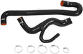 Mishimoto MMHOSE-WK2-12BK Silicone Radiator Hose Kit Compatible With Jeep Grand Cherokee 6.4L 2012+ Black
