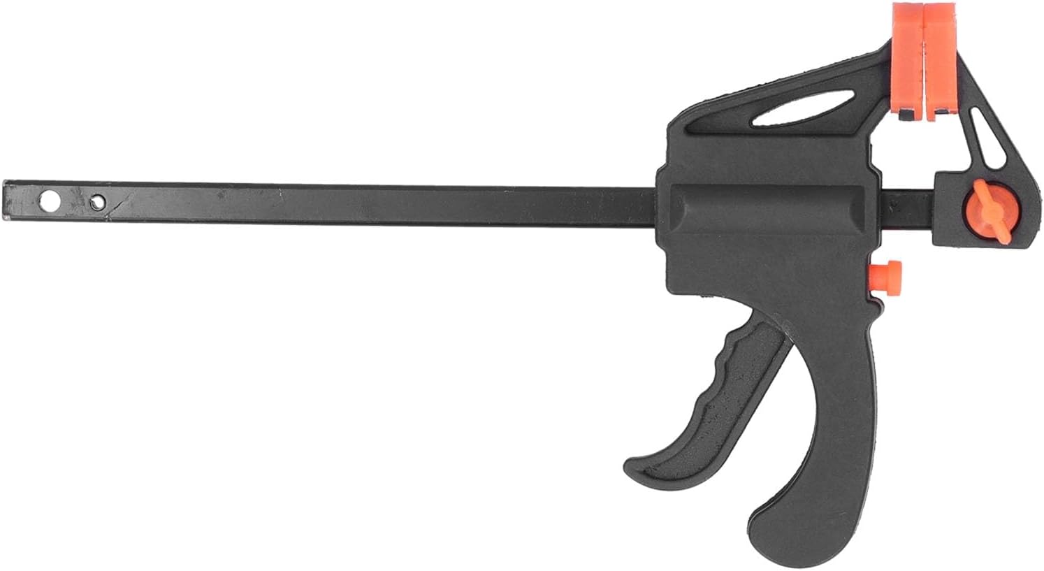 Professional Ratchet Bar Clamp Heavy Duty Quick Release Woodworking F Clamp for Furniture Making Packaging ABS Iron Construction (24 inch)