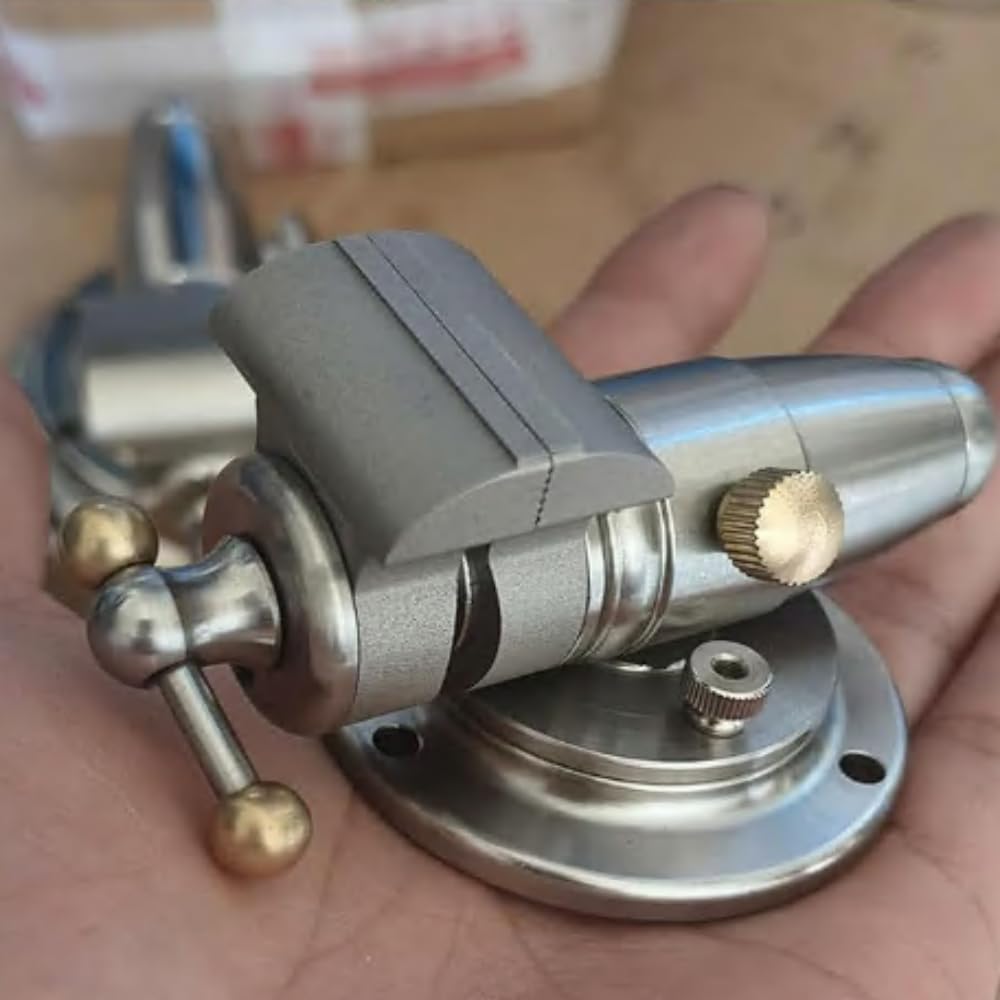 Stainless Steel Custom-Shaped Vise, Smart Fractal Workbench Fixture Ideal for crafts, jewelry making, model building, DIY projects, and repairs