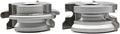 Infinity Cutting Tools V-Panel Shaper Cutter Set - For 3/4' to 7/8' Stock