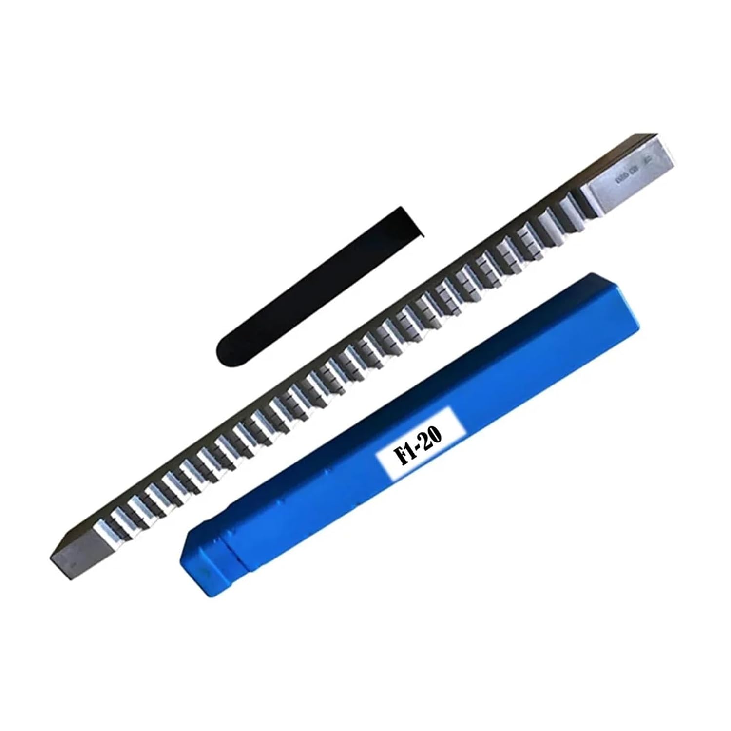 HSS F Push-Type Keyway Broach with Shims American Push Knife Metric Sized CNC Keyway Cutting Tools Heat Resistance(F1-22)