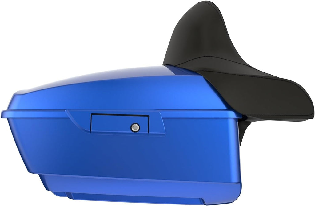 Tour Pack Latches for Harley,Tour Pack Trunk Lid Latch with Keys Fit for Harley Touring/Road King/Road Glide/Street Glide/Electra Glide/Ultra-Classic 2014+ Cobalt Blue