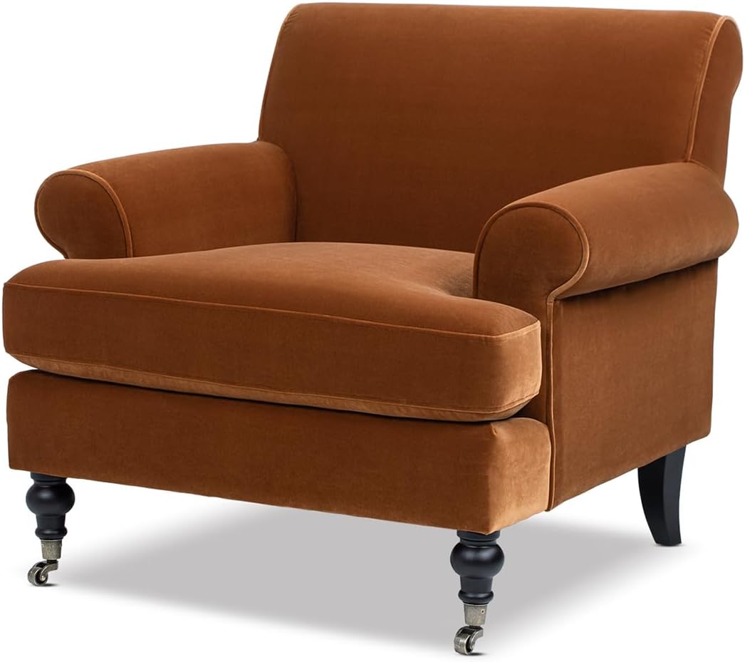 Jennifer Taylor Home Alana Lawson Large Comfortable Living Room Accent Chair