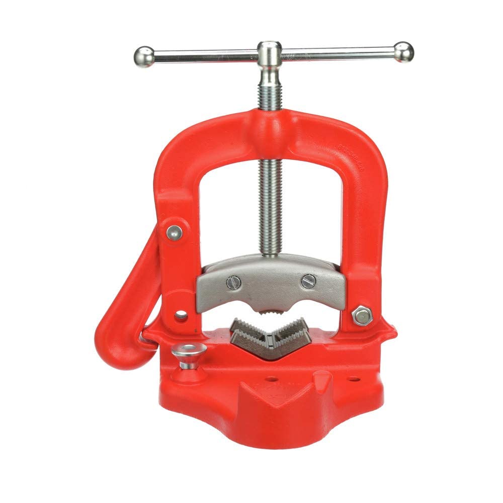 Bench Yoke Vise, 1/8-6 in Cap, 19 in. H
