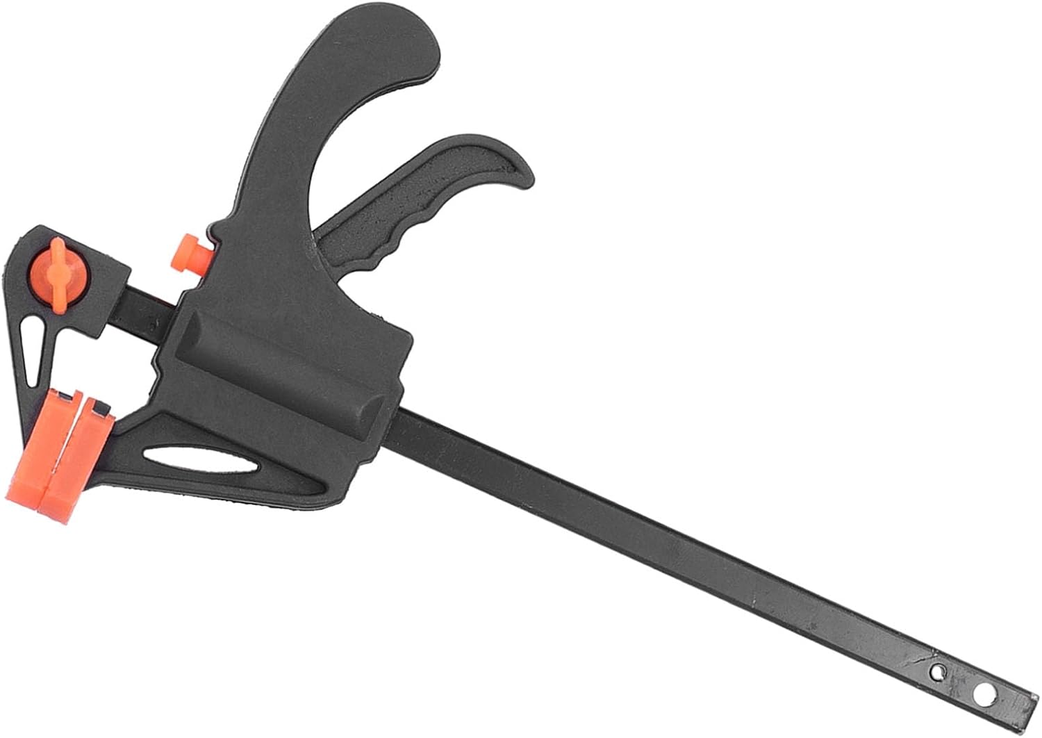 Duty 24in Ratchet Bar Clamp with Soft Pads & Storage Case Quick Release F for Woodworking,Furniture Packaging