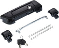 Tour Pack Latches Black,Tour Pack Trunk Lid Latch with Keys Fit for Harley Touring/Road King/Road Glide/Street Glide/Electra Glide/Ultra-Classic 2014+