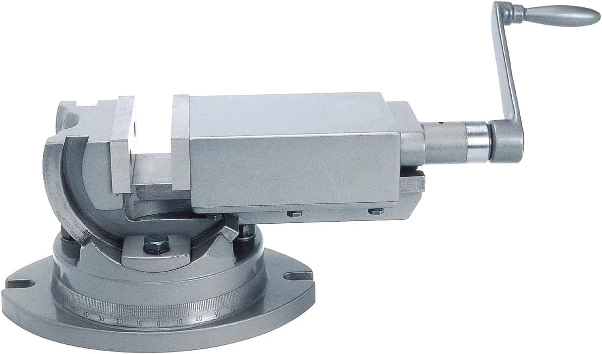 Wilton 3-Axis Precision Tilting Vise, 4' Jaw Width, 4' Opening, 1-1/2' Jaw Depth (Model TLT/SP-100)