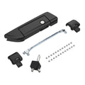 Tour Pack Latches for Harley,Tour Pack Trunk Lid Latch with Keys Fit for Harley Touring/Road King/Road Glide/Street Glide/Electra Glide/Ultra-Classic 2014+ Gray Haze