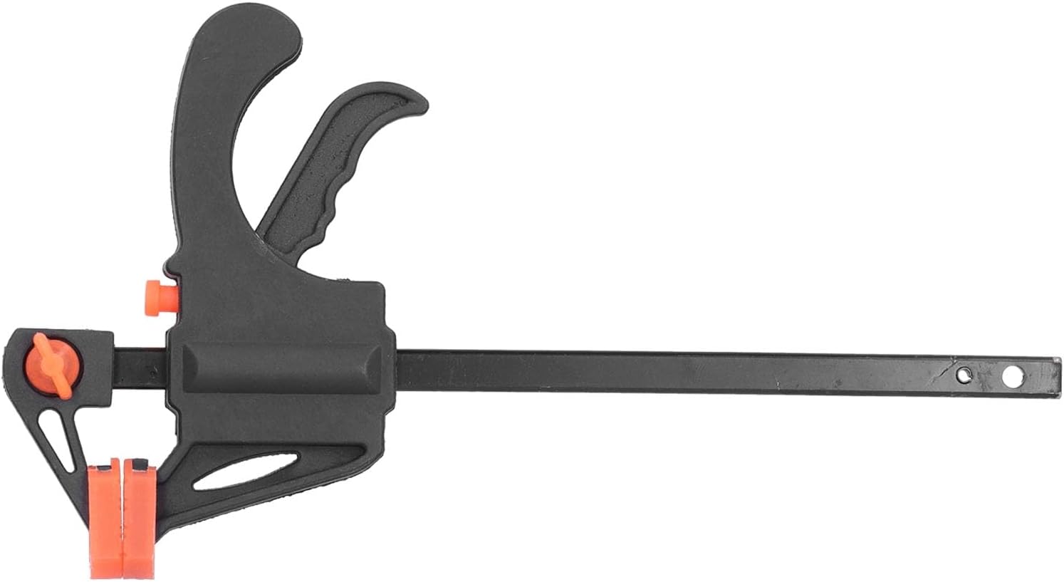 Professional Ratchet Bar Clamp Heavy Duty Quick Release Woodworking F Clamp for Furniture Making Packaging ABS Iron Construction (24 inch)