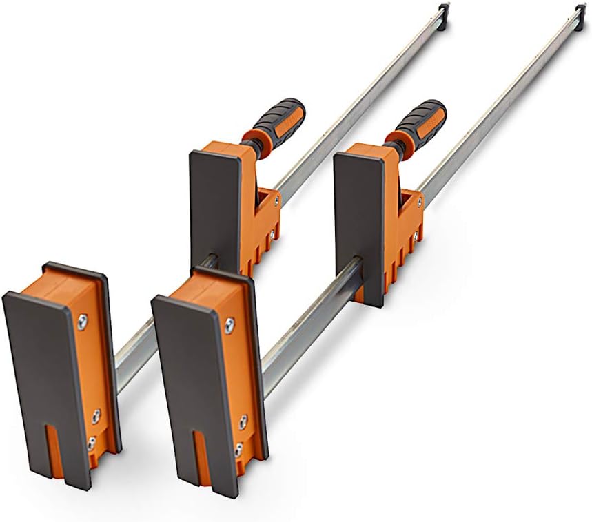 Bora Woodworking Parallel Clamp Set with 50' and 40' Clamps