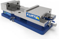 Kurt Industrial Crossover Vise - DX6, Blue, 6 inches