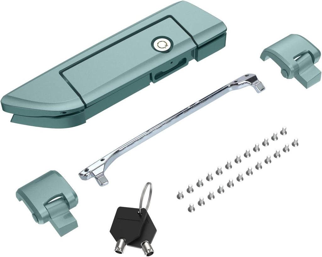 Tour Pack Latches for Harley,Tour Pack Trunk Lid Latch with Keys Fit for Harley Touring/Road King/Road Glide/Street Glide/Electra Glide/Ultra-Classic 2014+ Spruce