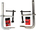 TCFF244800HS XTRweld 24 in Clamp, F, 4800 PSI, 3-P S-Pad, Steel Chrome