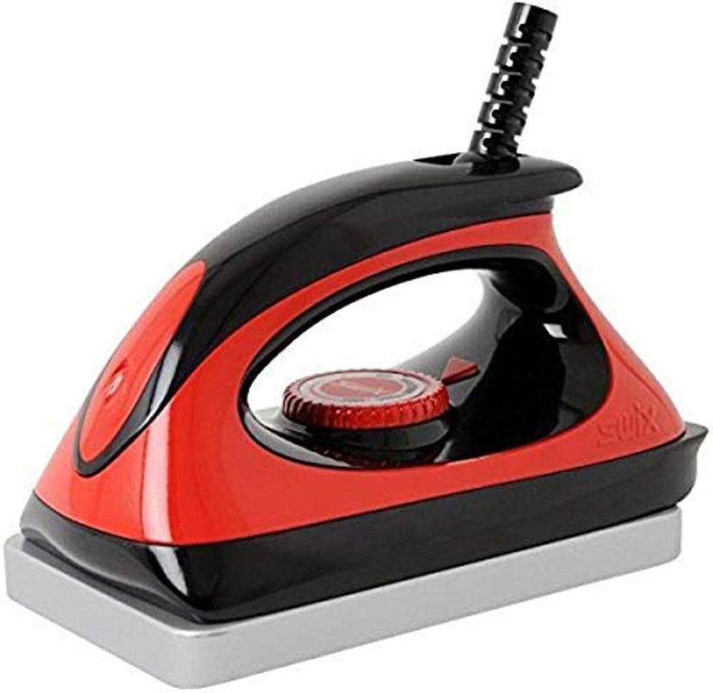 Swix World Cup Ski Vise (3 Piece Design), 1'x8 x7 & Universal Ski & Snowboard Waxing Iron with 110V Adjustable Temp, Red, Large