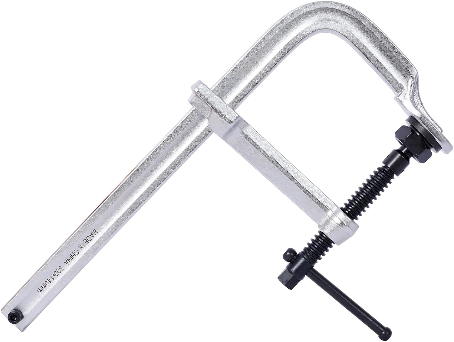 4 Pack 12 Inch Heavy Duty Drop-Forged F-Clamp, 5-1/2 Inch Throat Depth, Adjustable Swivel Jaw Quick Release Handle Bar Clamps,Alloy Steel Clamp for Woodworking