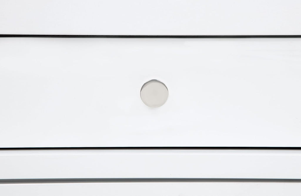 Coaster Home Furnishings - Gracemont - Wood - 8-Drawer Dresser with Felt-Lined Drawers, Brushed Nickel Pulls and Contemporary Style - Bedroom - White - 225073