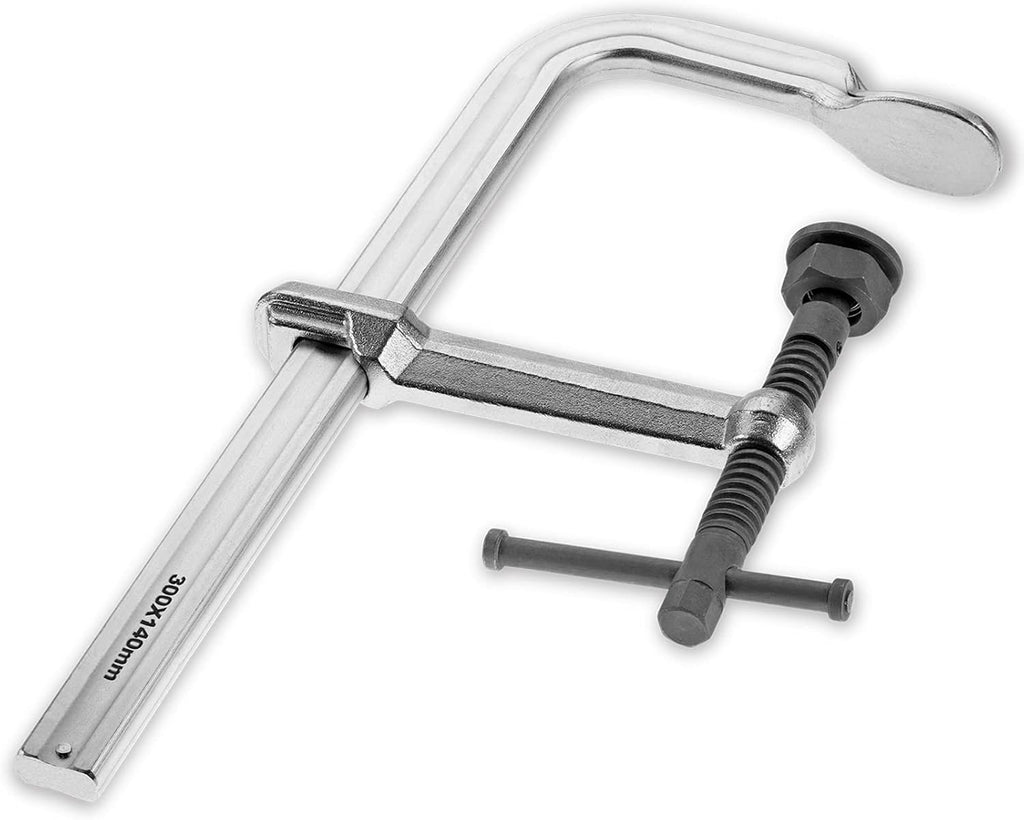 KANCA- HDC-800 Heavy Duty Clamps, Clamping Force 12,000 N, Opening 32 INCH, Drop-Forged F-Clamp, Welding Tools, Bar Clamp, 800 MM