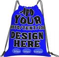 Custom Drawstring Backpack Set Of 10/50/100 Personalized Draw String Back Bag With Your Logo for Gym, Travel & Everyday Style09