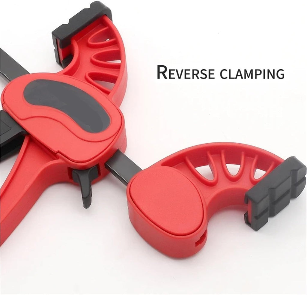 1pcs F style bar clamp wood working tools quick grip F clamp 4/6/12/18/24 inch plastic carpentry clamps quick release(24 inch)