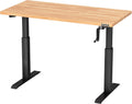 WORKPRO 47.2×23.6' Adjustable Workbench, Crank Stand Desk, 300LBS Capacity
