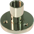 Rohl ZZ9435602B-PN Base Foot Only for The Za383 Pillar Legs Includes The Base The Cut Bushing & The Bushing Shaft (1 Piece), Polished Nickel