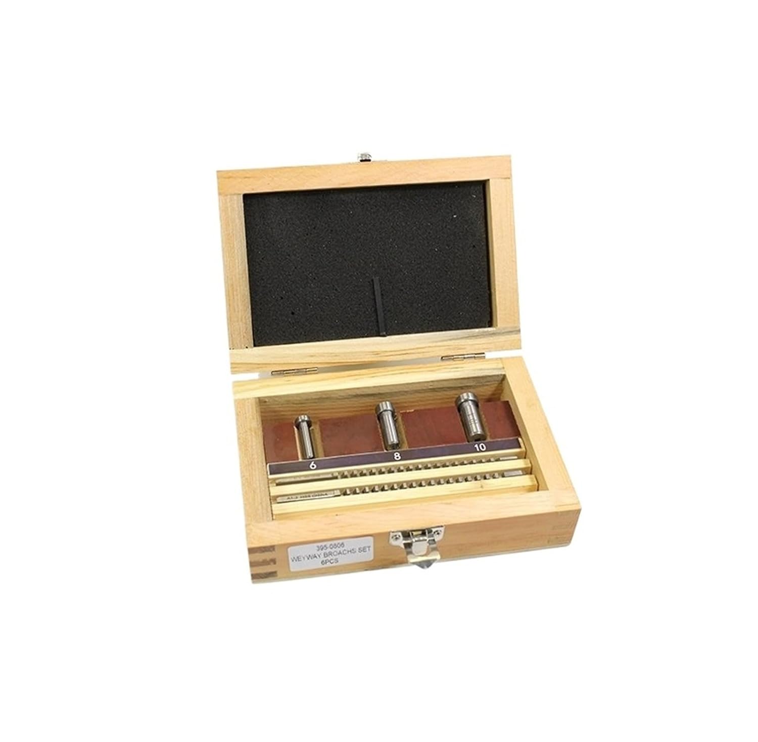 6-Piece Keyway Puller Set, 2mm 3mm High Speed Steel Metric Standard CNC Cutting Tool for Metalworking Heat Resistance