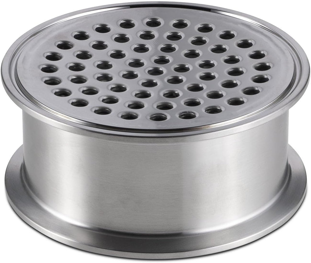 BVV Bottom Weld Tri-Clamp Filter Plate size 10-inch