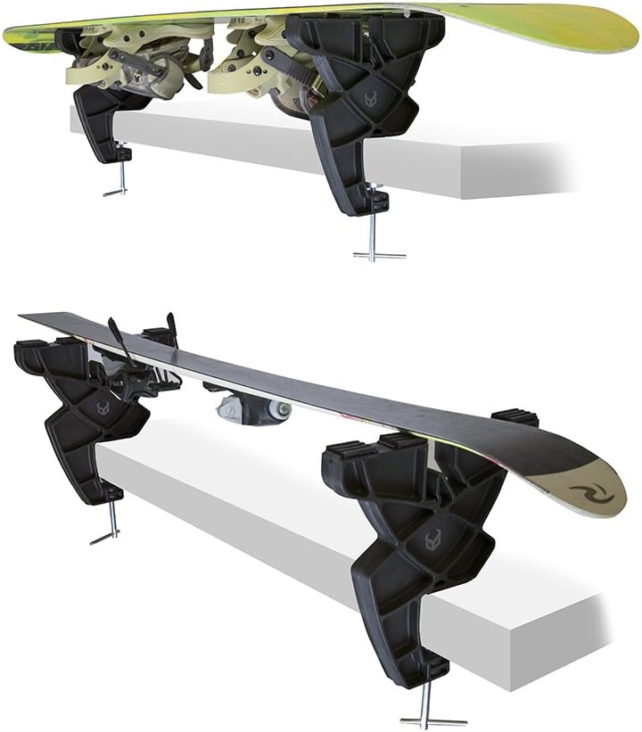 Demon Podium Delux Ski Snowboard Tune Kit w/Iron, Premium Universal Wax Kit 399 Grams, Vise, Waxing Apron & Base Cleaner