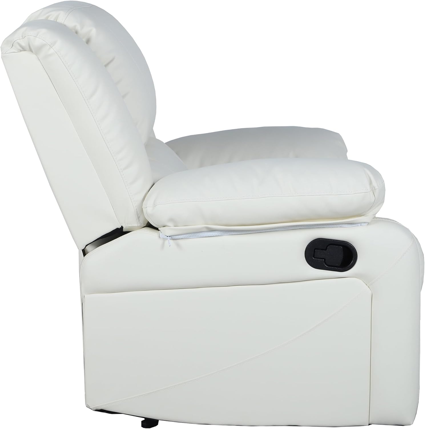 Flash Furniture Harmony Series Cream LeatherSoft Recliner