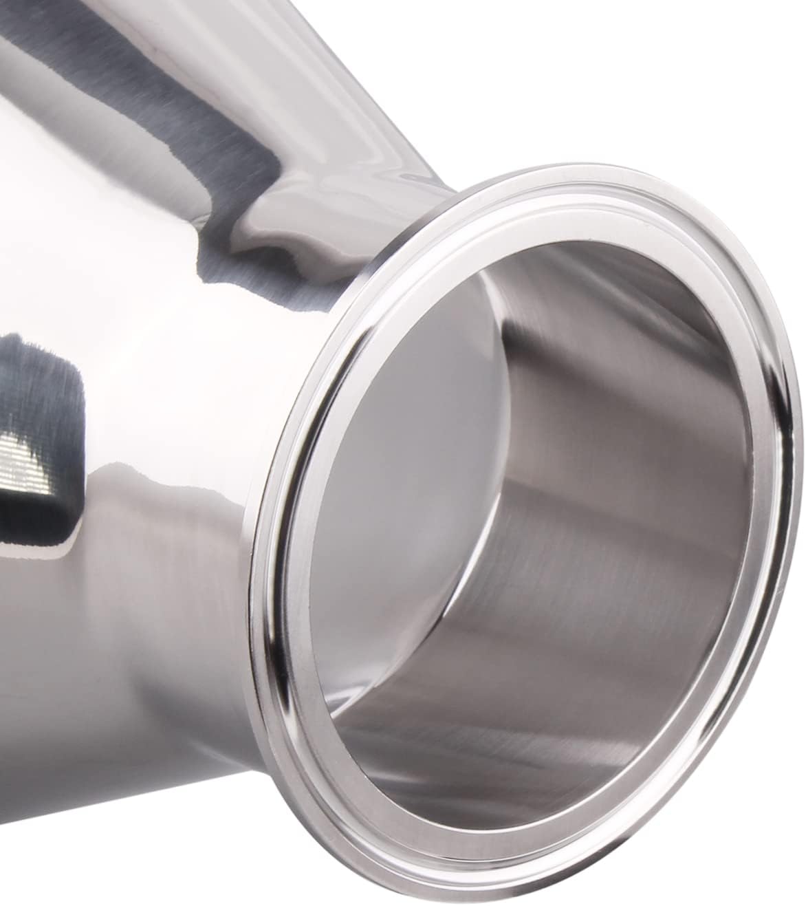 DERNORD Sanitary Fitting Reducer Fitting SUS304 Tri Clamp Ferrule Style 6' Tube OD to 3' Tube OD