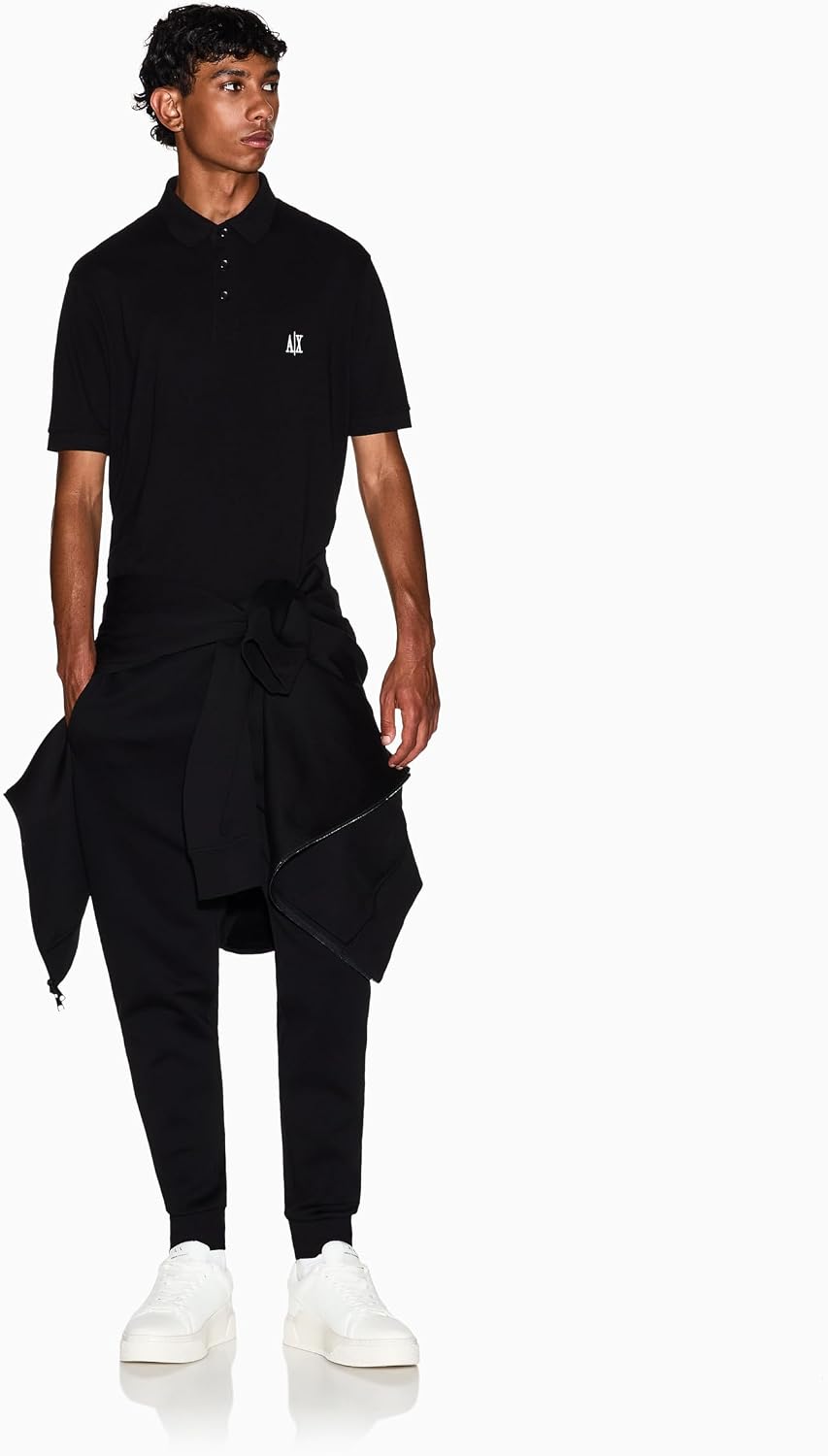 Armani Exchange Mens Stretch Cotton Icon Jogger