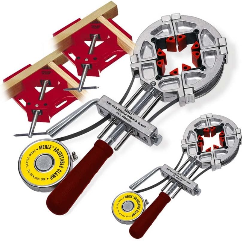 9010 MLCS Merle Band Clamp & Can-Do Corner Clamp 4 Pack