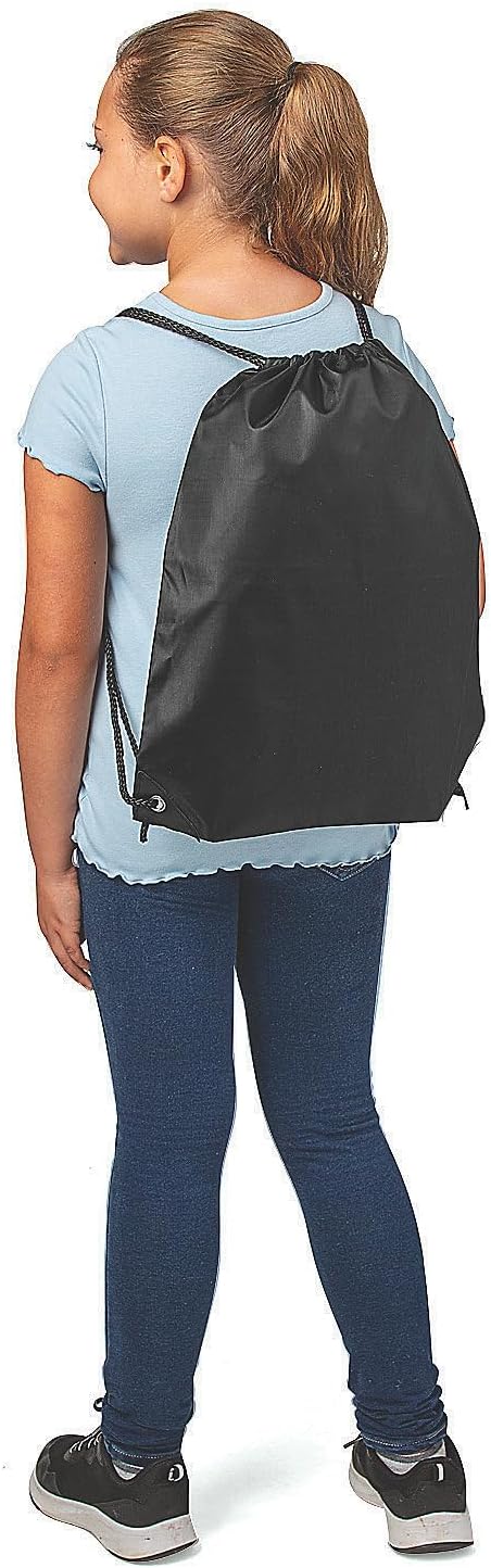 Fun Express 50 PC DRAWSTRING BAG ASSORTMENT - Apparel Accessories - 50 Pieces