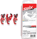Swix Ski Vise & Wax Bundle - T149-50 Vise with 50mm Jaws & U180 Universal Glide Wax, 180g