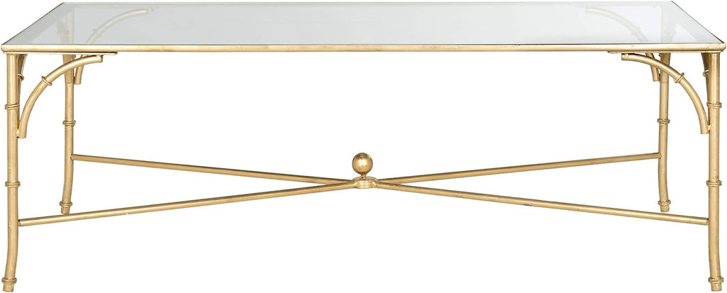 Safavieh Home Collection Maurice Gold Coffee Table