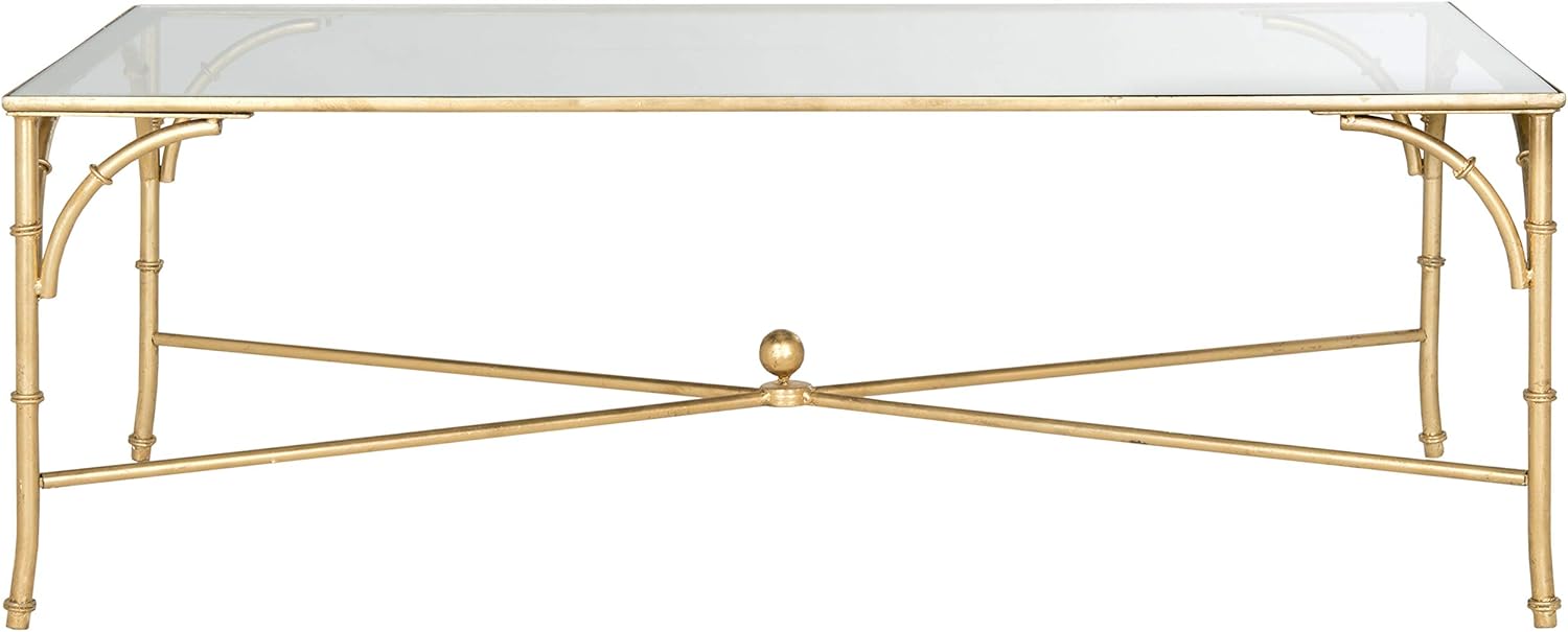 Safavieh Home Collection Maurice Gold Coffee Table
